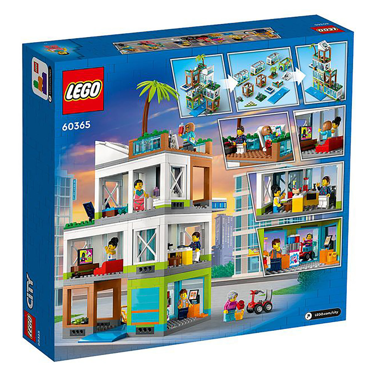LEGO City Apartment Building 60365 (688 pieces)