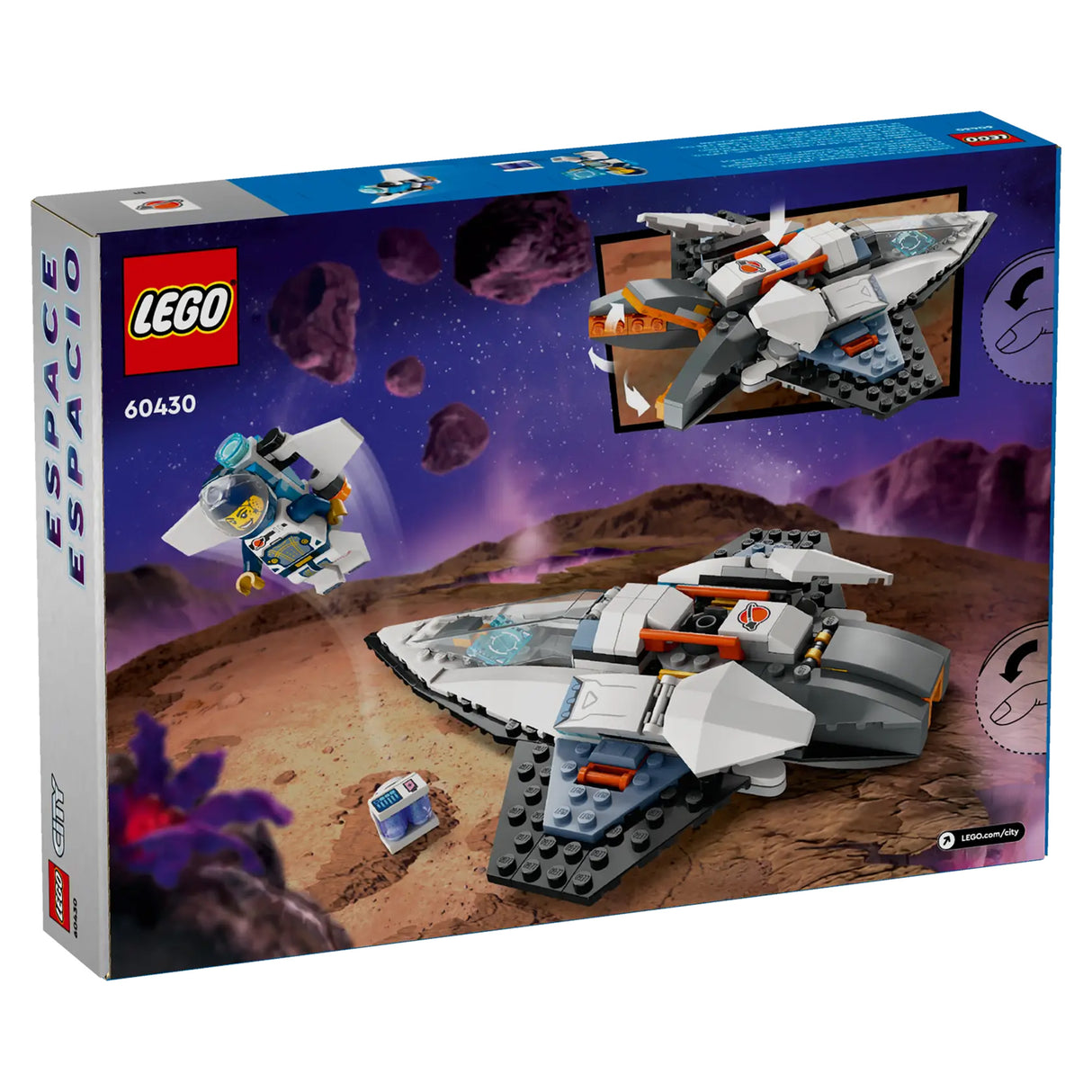 LEGO City Interstellar Spaceship 60430, (240-pieces)