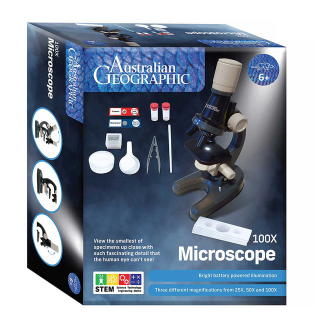 Australian Geographic 100 x Microscope