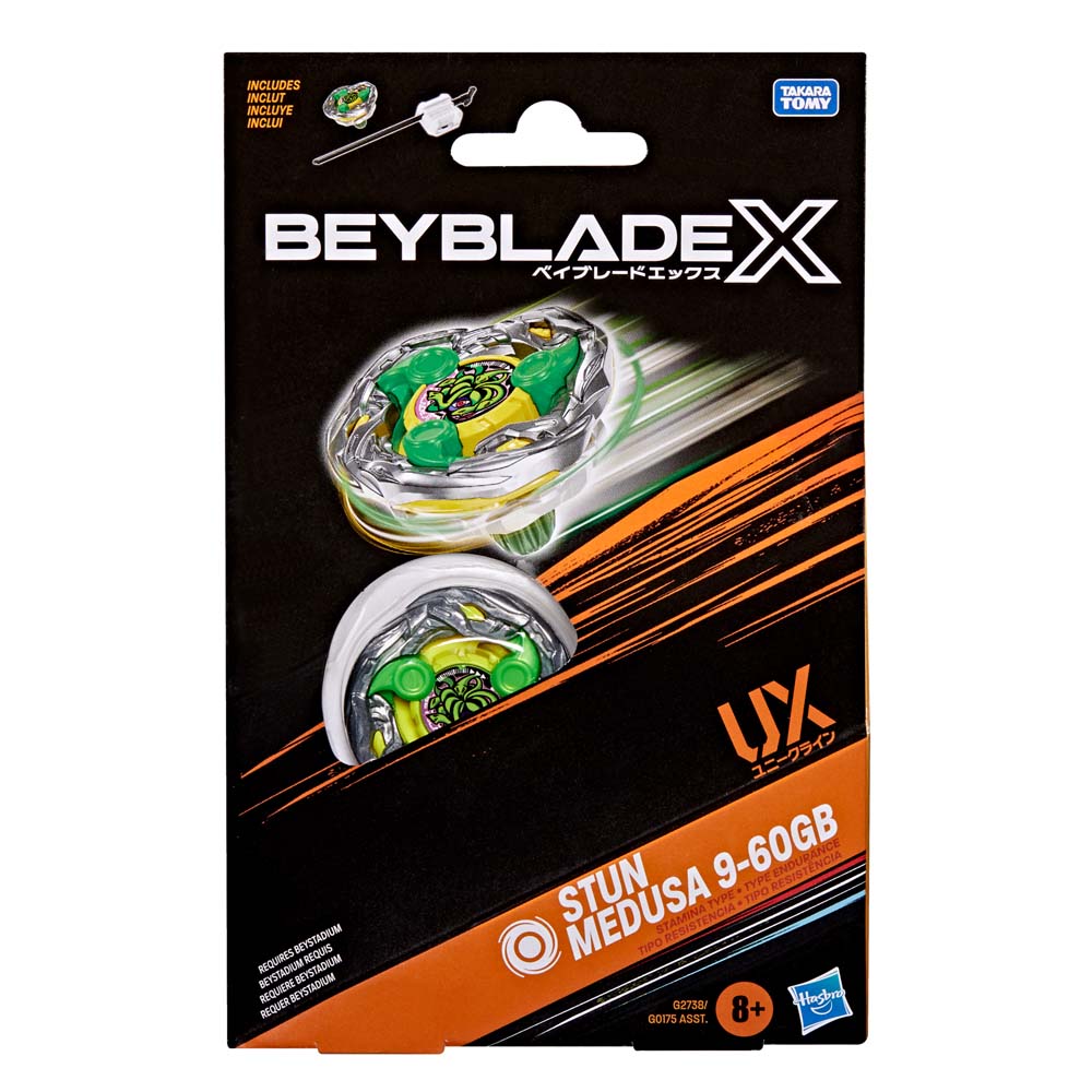 Beyblade X-Stun Medusa 9-60GB UX Starter Pack Set