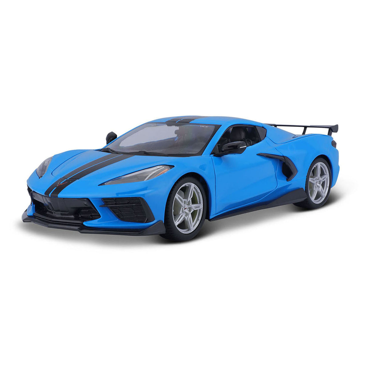 Maisto 1:18 2020 Chevrolet Corvette Stingray Coupe High Wing -Blue