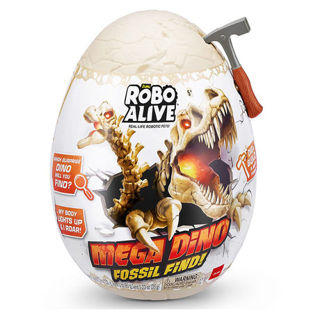 Robo Alive Mega Dino Fossil Surprise Egg