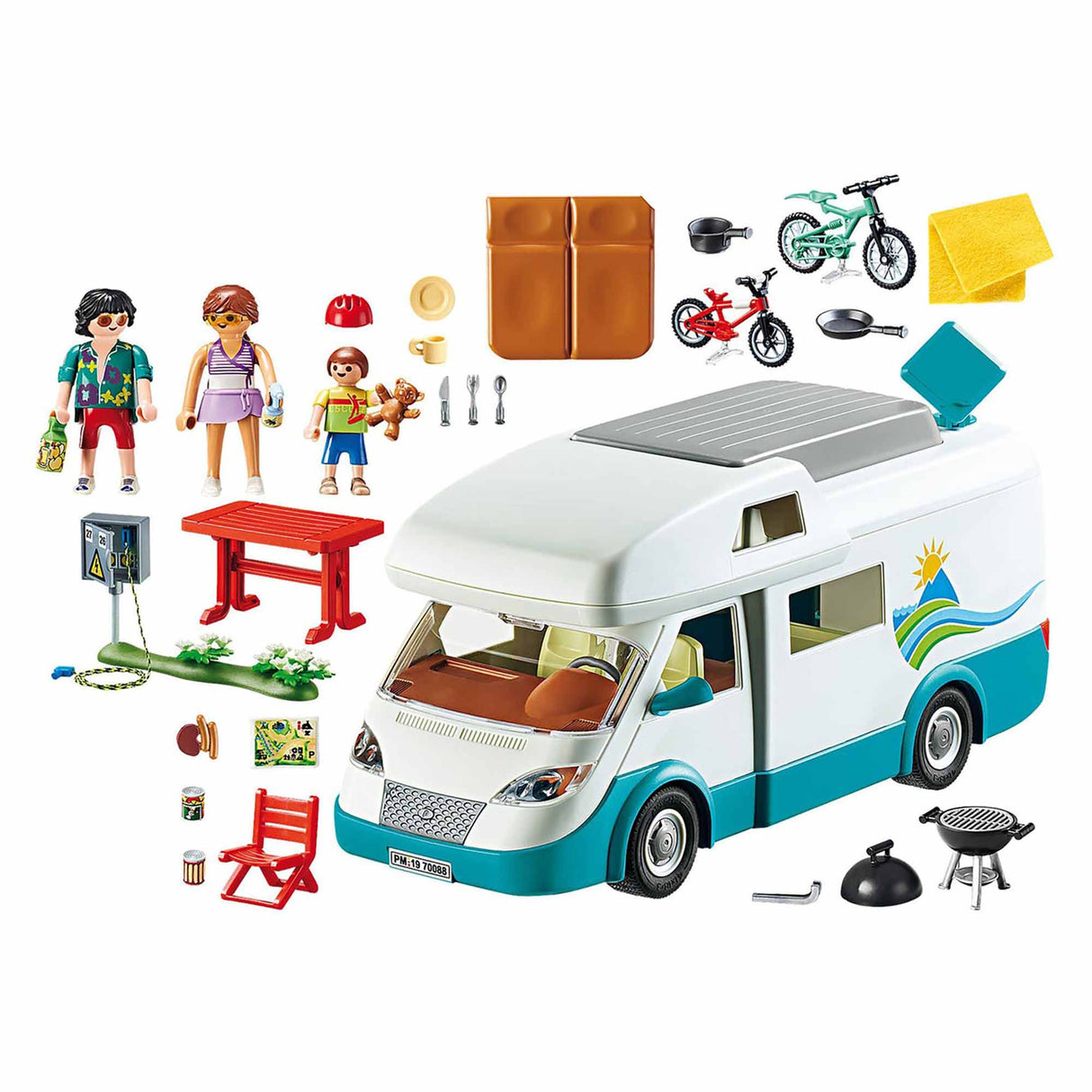 Playmobil 70088 Family Fun Playset - Family Camper