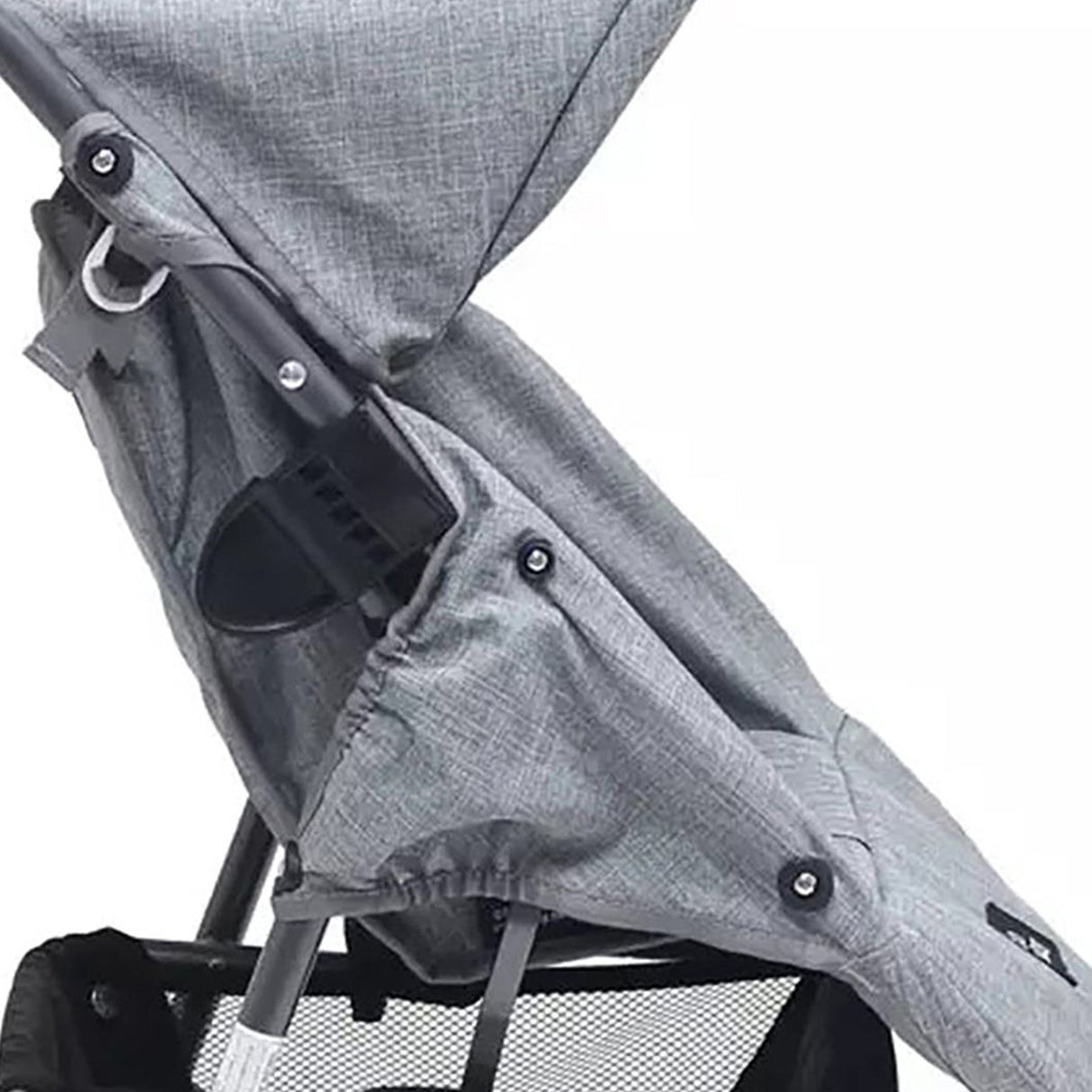 Valcobaby Mini Runabout Doll Stroller, Grey Marle