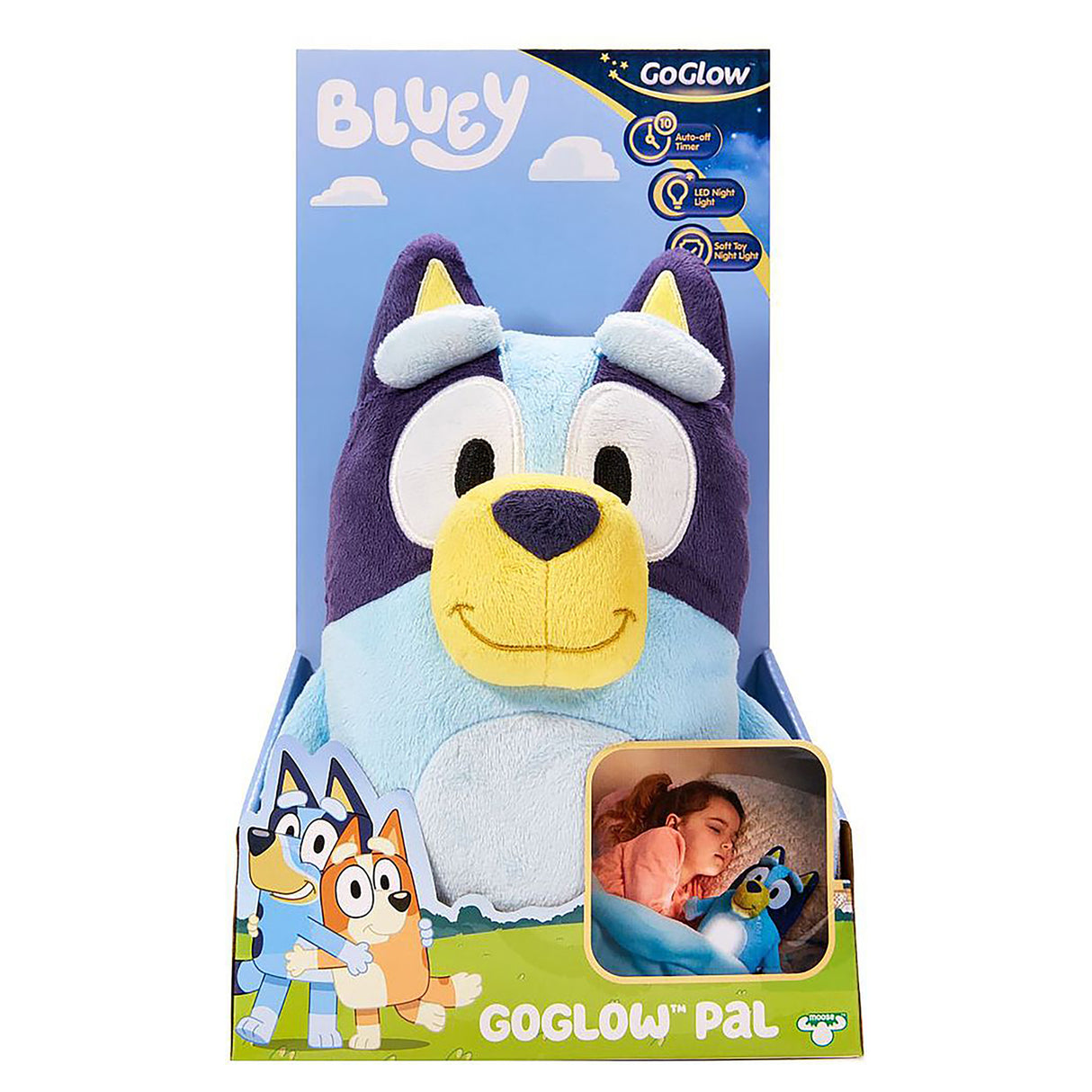 Bluey GoGlow Cuddly Light Up Pal