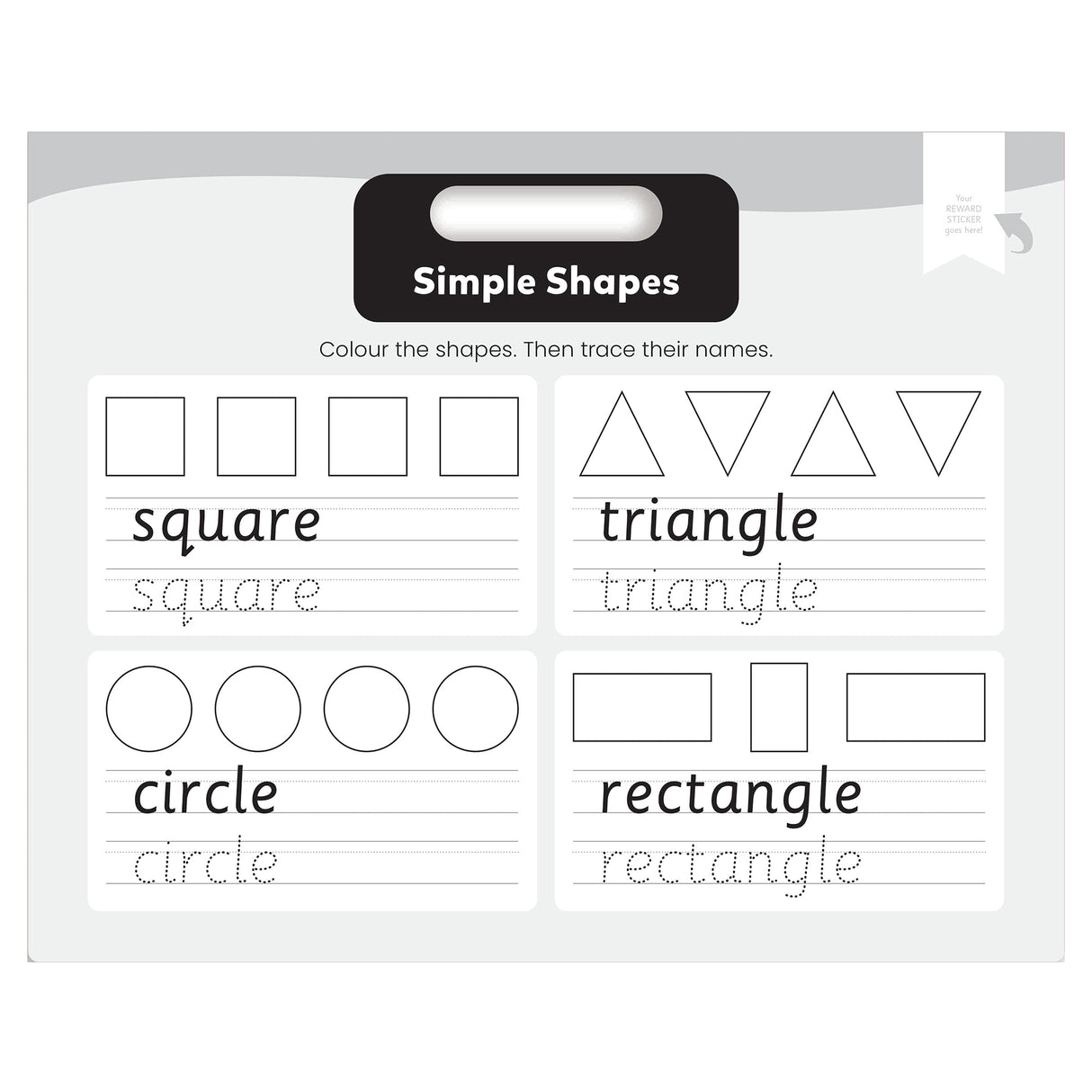 My Big Shapes & Colours Pad