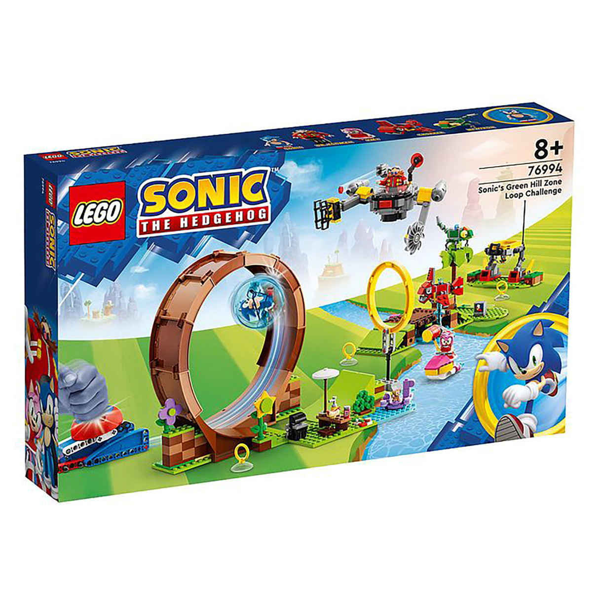 LEGO Sonic the Hedgehog Sonic's Green Hill Zone Loop Challenge 76994 (802 pieces)