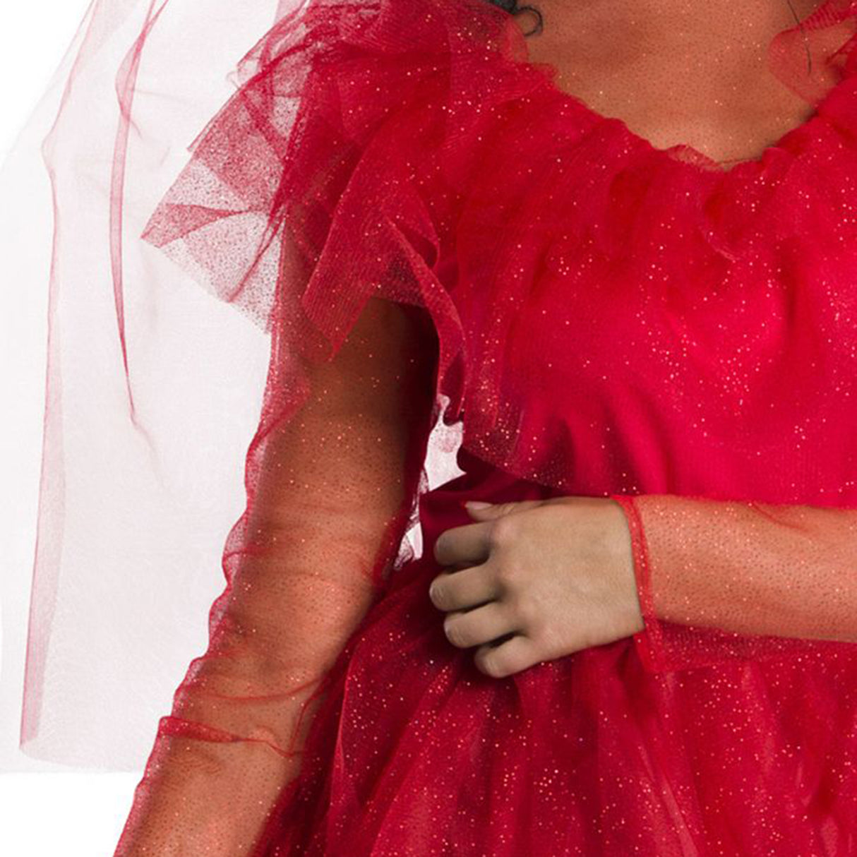 Rubies Lydia Deetz Wedding Dress Costume, Red (Small)
