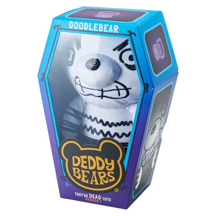 Deddy Bears Doodlebear Series 3 Plush in Large Coffin