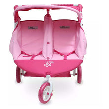 Valcobaby Mini Twin Stroller, Pink