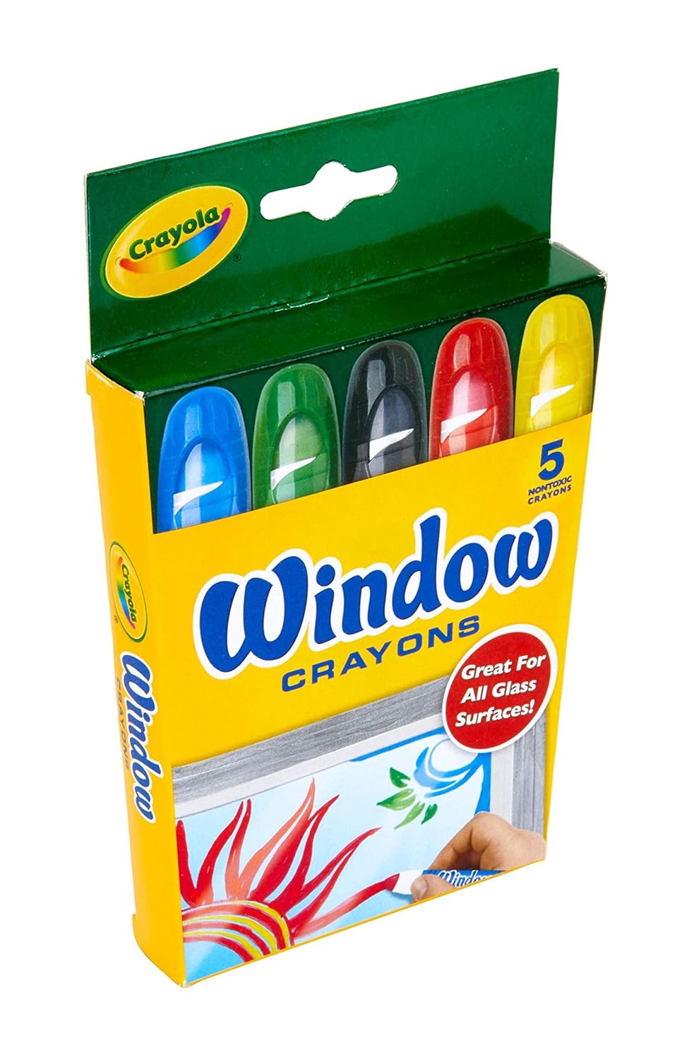 Crayola 5ct Washable Window Twistables Crayons