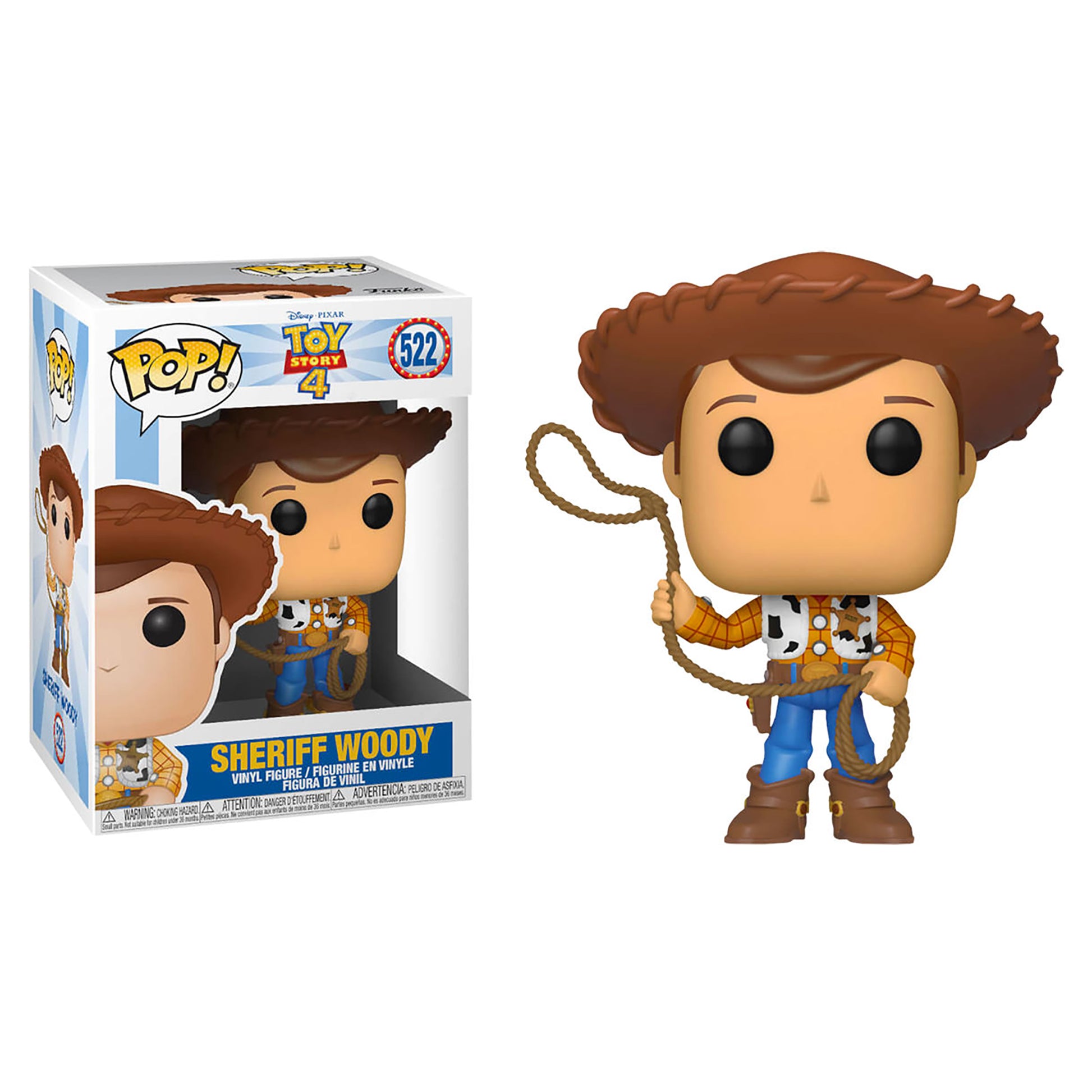 Funko Toy Story 4 - Sheriff Woody Pop! Vinyl Figure