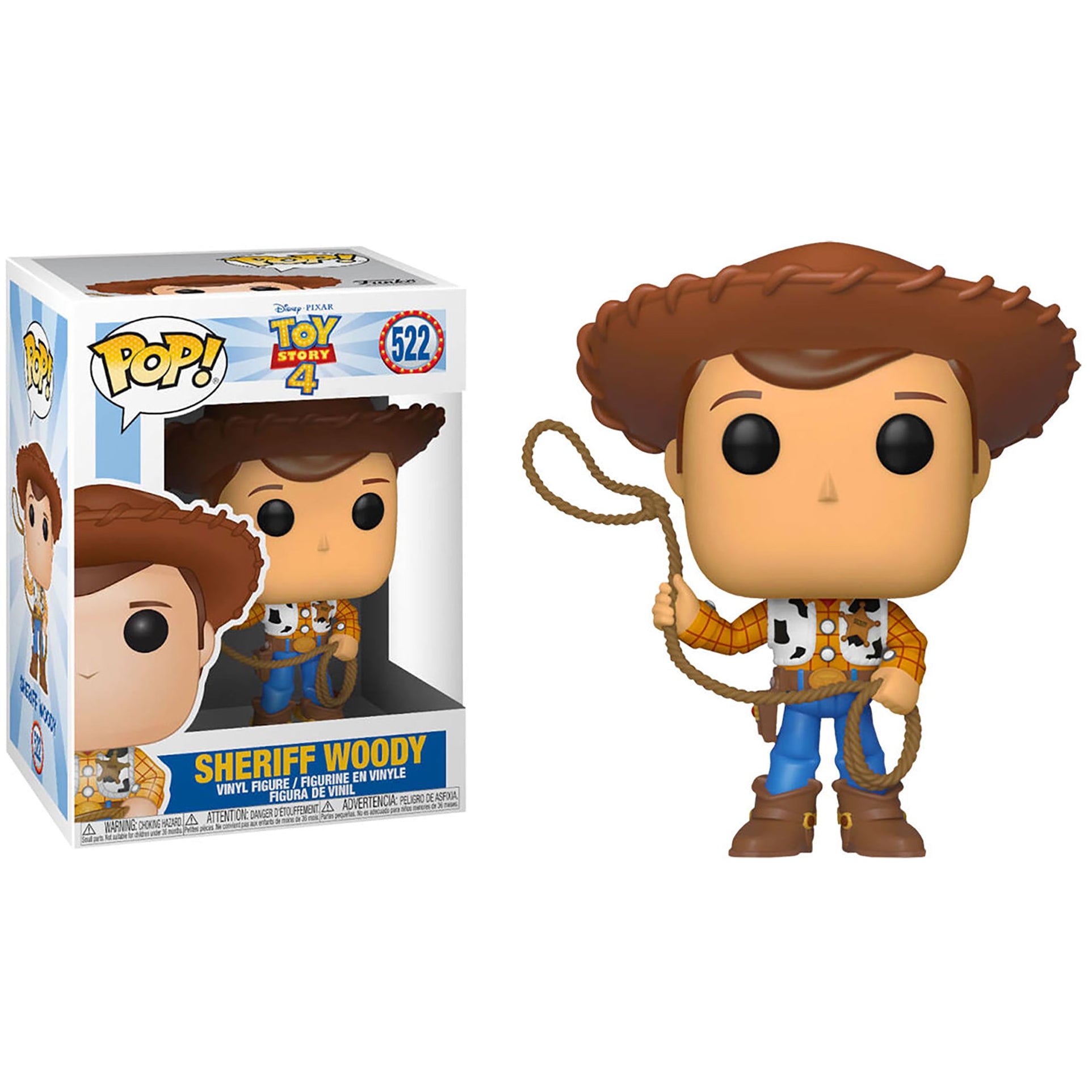 Funko Toy Story 4 - Sheriff Woody Pop! Vinyl Figure