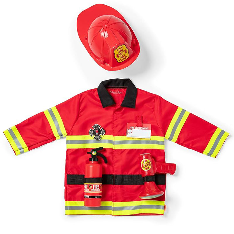 Melissa & Doug Fire Chief Role Play Costume Set