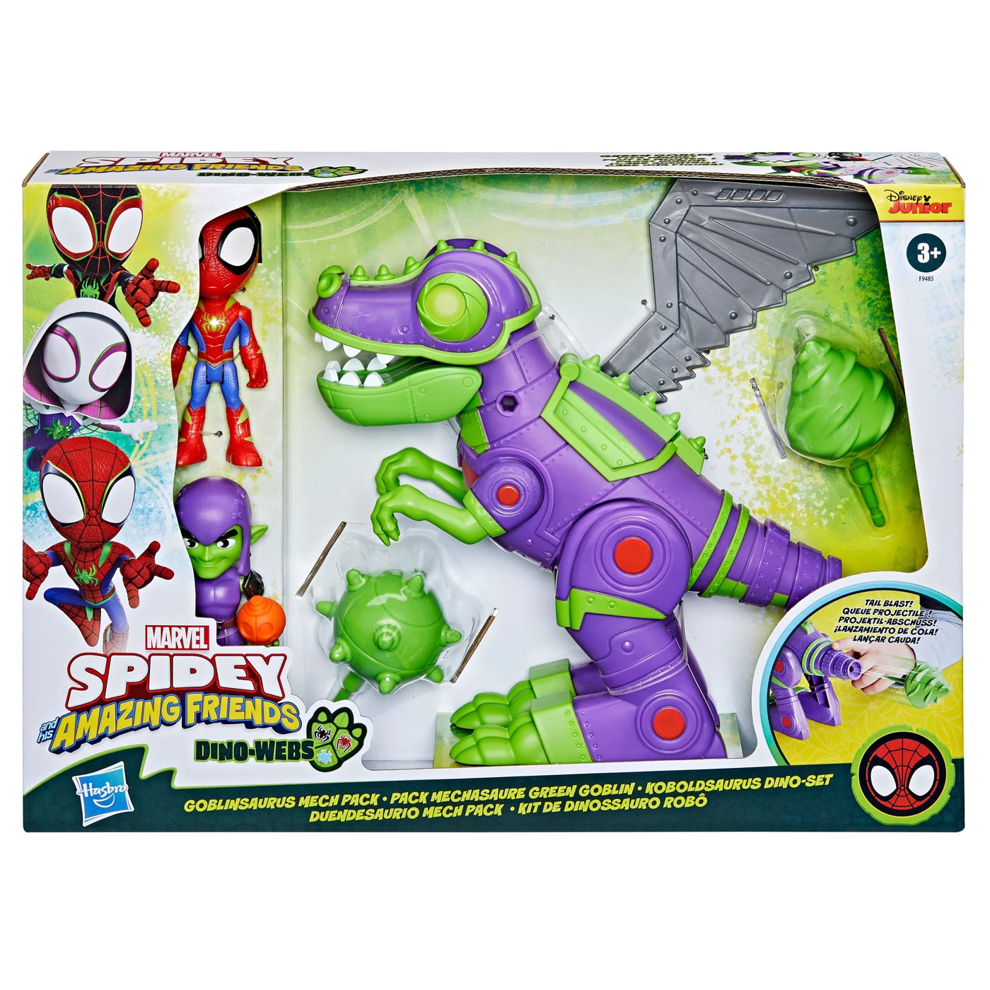 Spidey And Friends Goblinsaurus Mech Pack