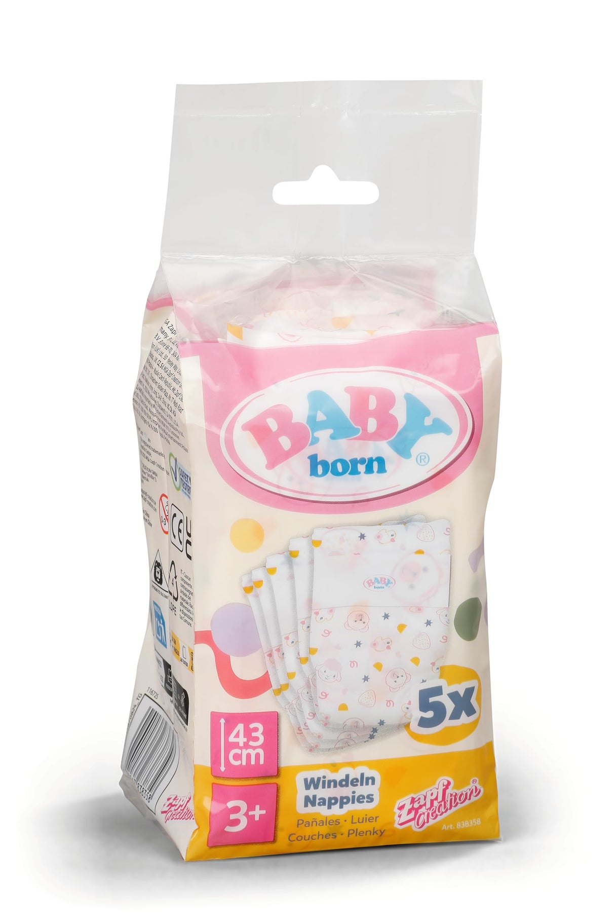 BABY born Nappies, 5 pack