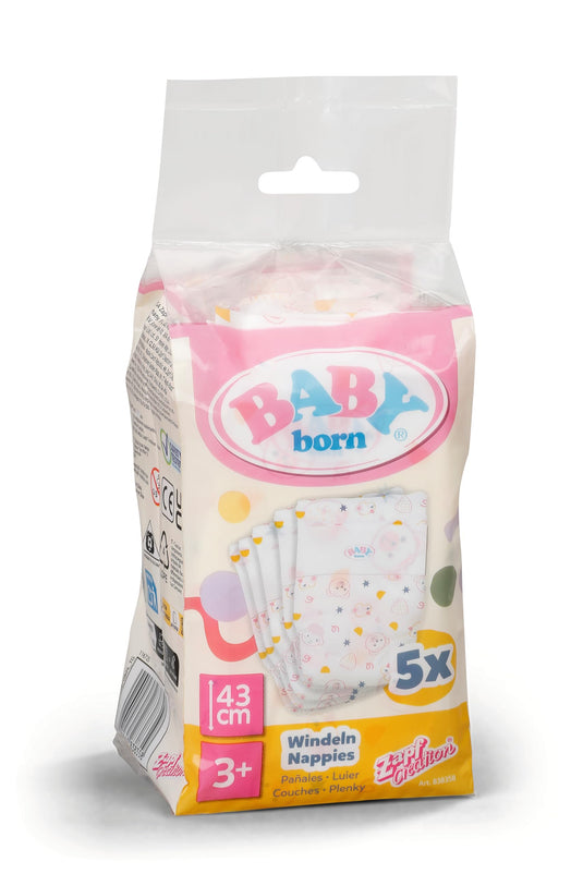 BABY born Nappies, 5 pack