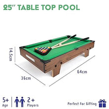 Power Play 25" Pool Table