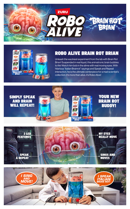 Robo Alive Brain The Brain