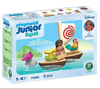 Playmobil Junior & Disney Moana's Sail Boat
