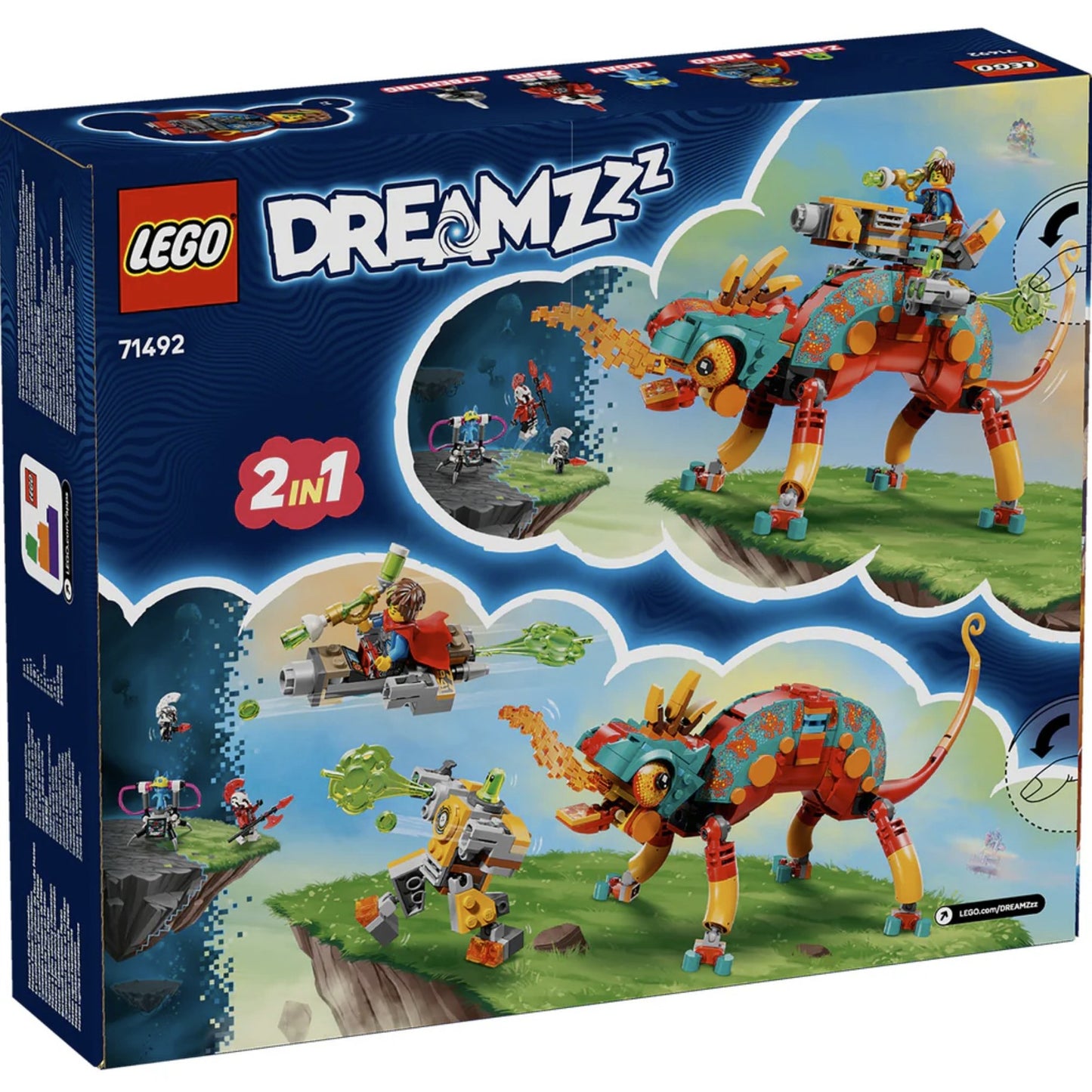 LEGO DREAMZzz Mateo's Fire Chameleon 71492