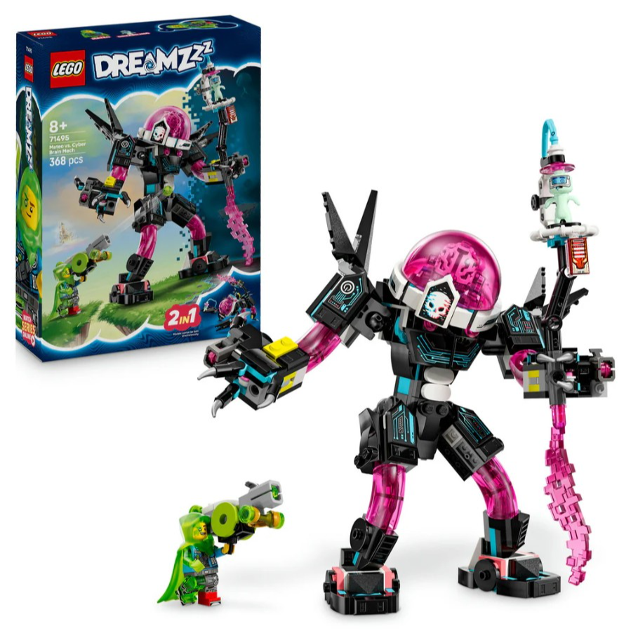 LEGO DREAMZzz Mateo vs. Cyber Brain Mech 71495