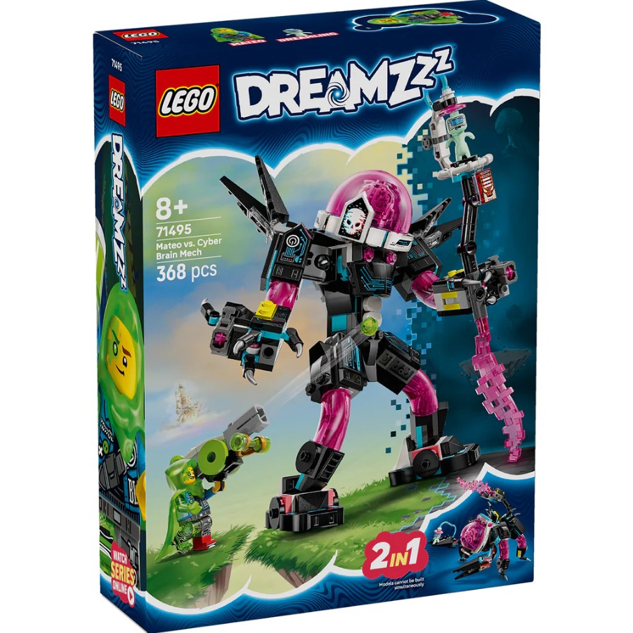 LEGO DREAMZzz Mateo vs. Cyber Brain Mech 71495