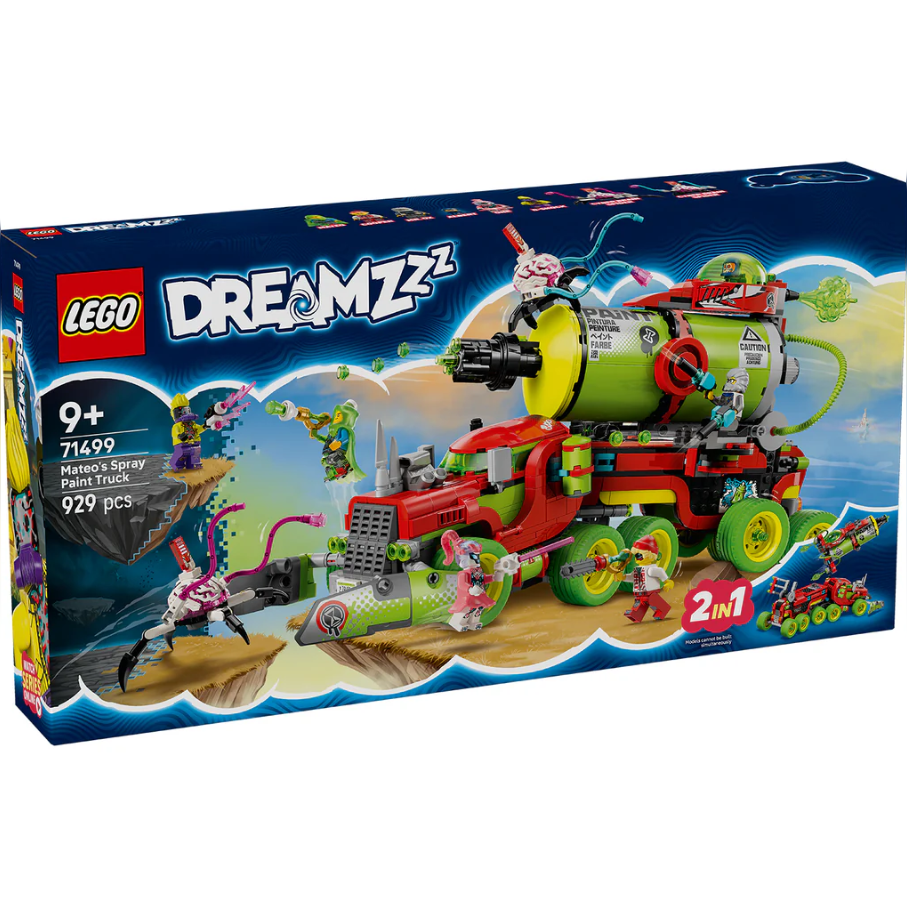 LEGO DREAMZzz Mateo's Spray Paint Truck 71499