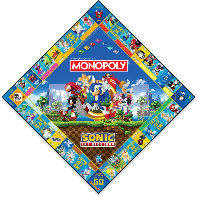 Monopoly Sonic the Hedgehog Board Game