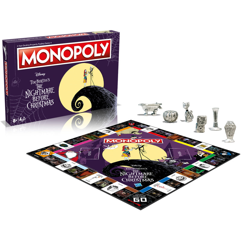 Monopoly: Disney hotsell Nightmare Before Christmas Board Game