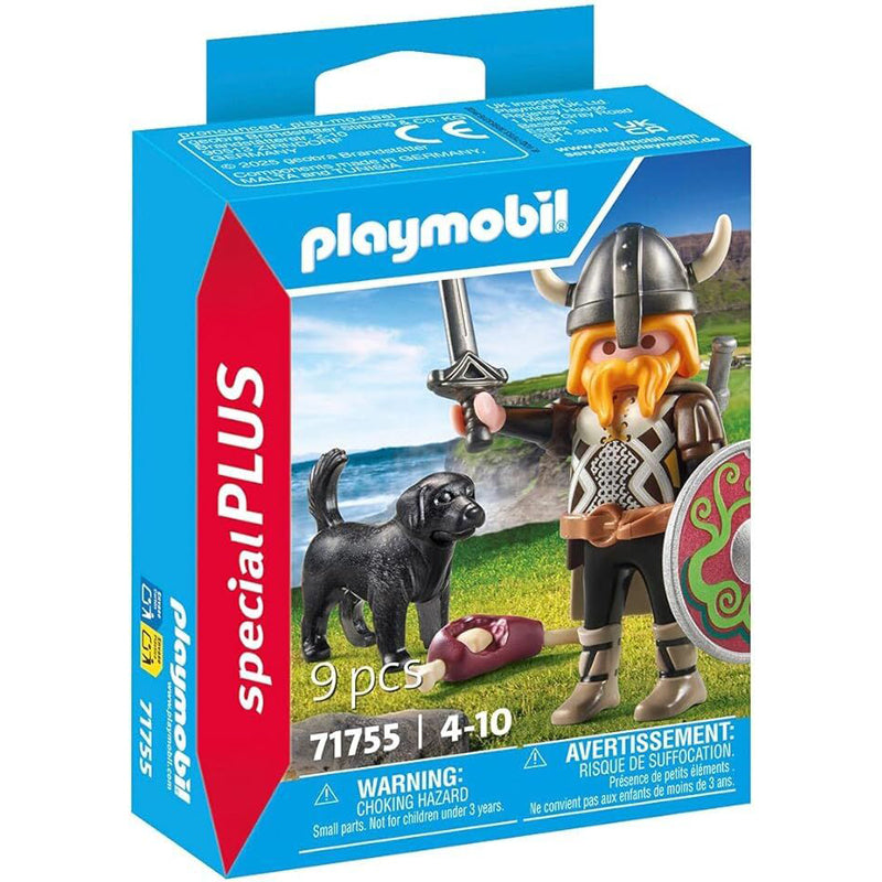 Playmobil Viking With Guard Dog