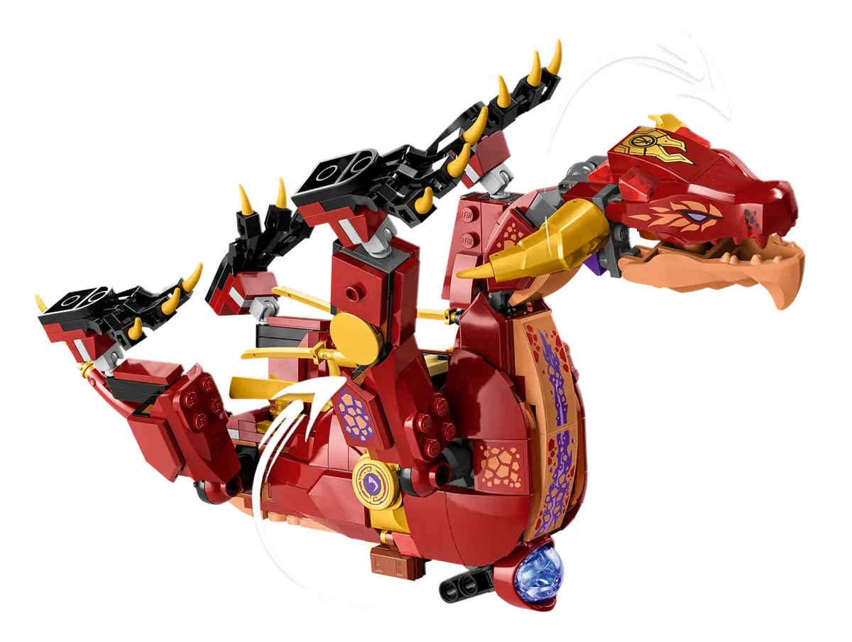 LEGO Ninjago Heatwave Transforming Lava Dragon 71793