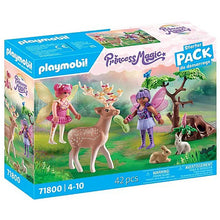 Playmobil Fairies With Forest Animals