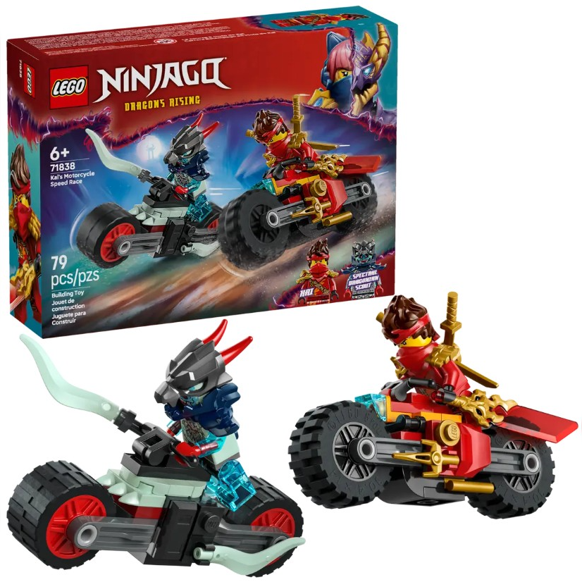 LEGO Ninjago Kai's Motorcycle Speed Race 71838