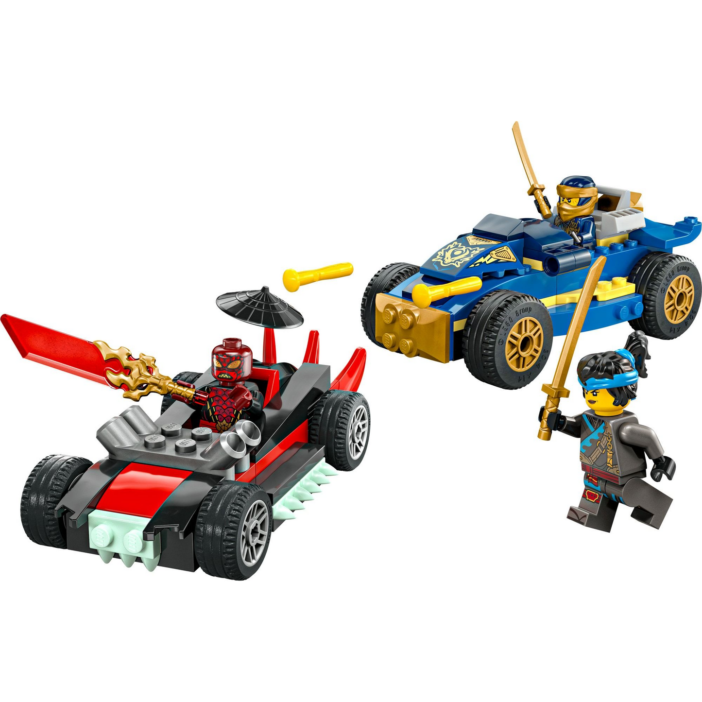LEGO Ninjago Rogue vs. Drix Race Car Duel 71840