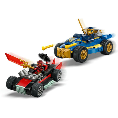 LEGO Ninjago Rogue vs. Drix Race Car Duel 71840