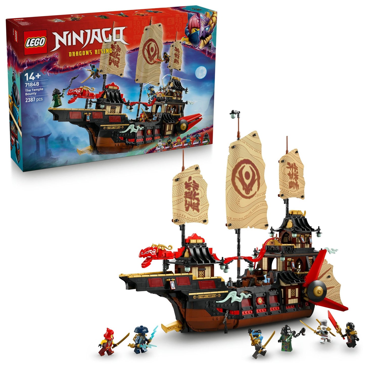 LEGO Ninjago The Temple Bounty 71848