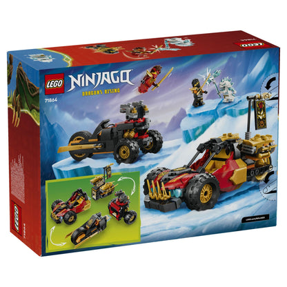 LEGO Ninjago Kai and Cole's Combiner Vehicles 71864