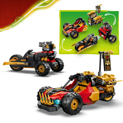 LEGO Ninjago Kai and Cole's Combiner Vehicles 71864