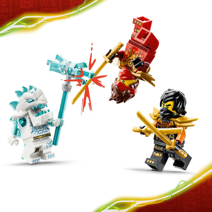 LEGO Ninjago Kai and Cole's Combiner Vehicles 71864