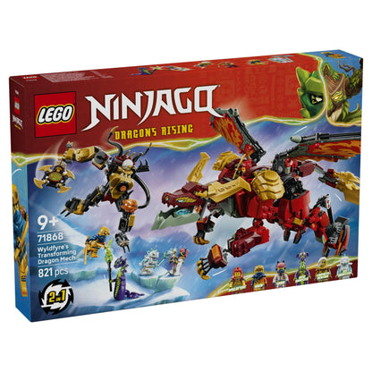 LEGO Ninjago Wyldfyre's Transforming Dragon Mech 71868
