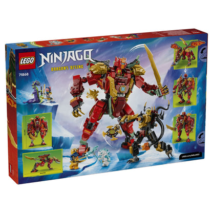 LEGO Ninjago Wyldfyre's Transforming Dragon Mech 71868
