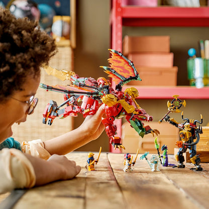 LEGO Ninjago Wyldfyre's Transforming Dragon Mech 71868