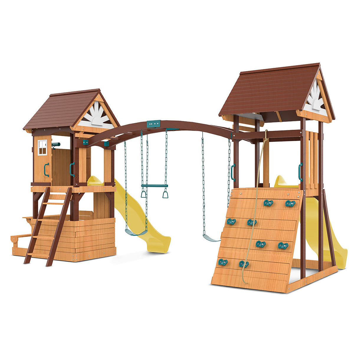 Lifespan Kids Armadale Play Centre Set with 2 x 2.2m Slides