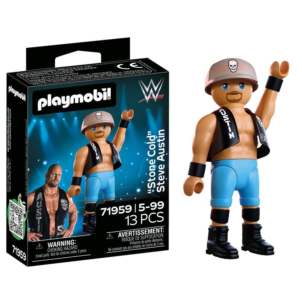 Playmobil WWE "Stone Cold" Steve Austin