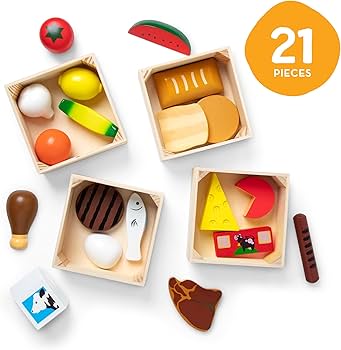 Melissa & Doug Wooden Food Groups
