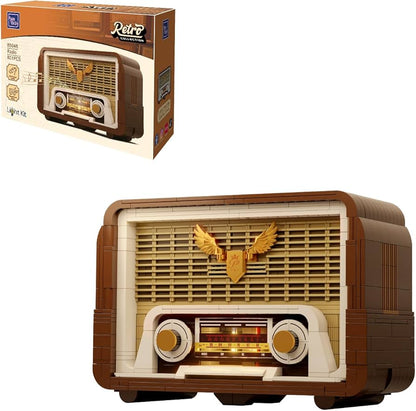 Pantasy Retro Collection Wireless Radio Construction Set (811 Pcs)