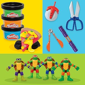 Play-Doh Teenage Mutant Ninja Turtles Cowabunga Creations Playset