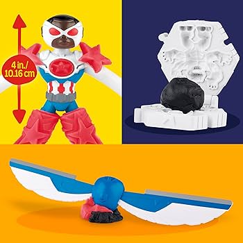 Play-Doh Marvel Captain America Moto-Slicer Playset