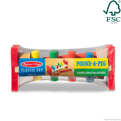 Melissa & Doug Deluxe Pound-A-Peg